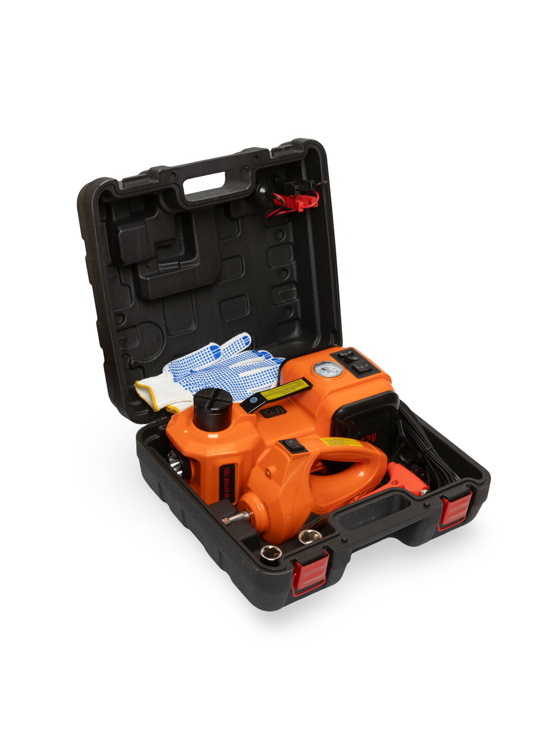 Домкрат-гайковерт 6 в 1, многофункциональный, электрогидравлический