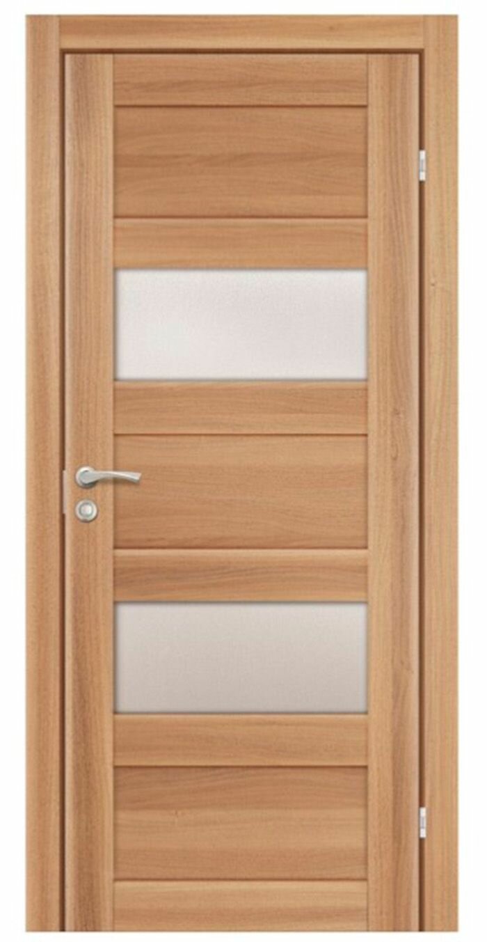 Олови дверь межкомнатная с замком 2000х720мм Дуб Золотистый