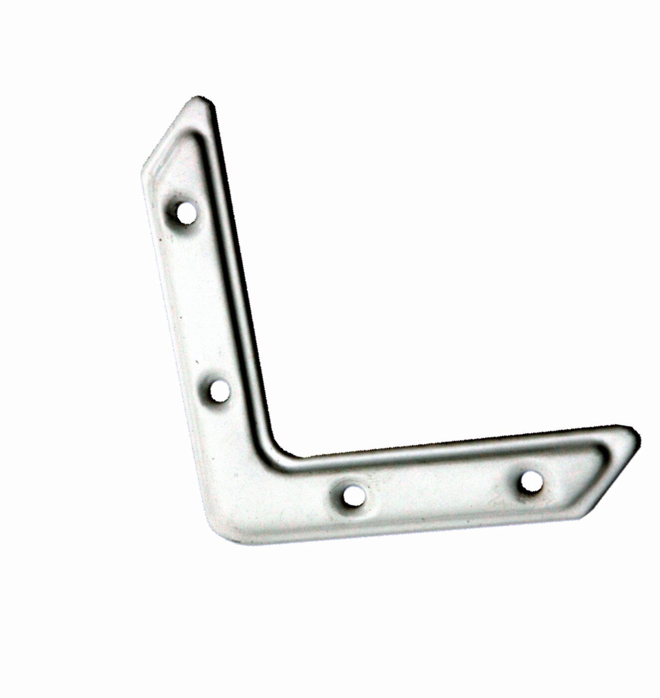 Уголок плоский крепежный 50х50 мм 90 градусов оцинкованный