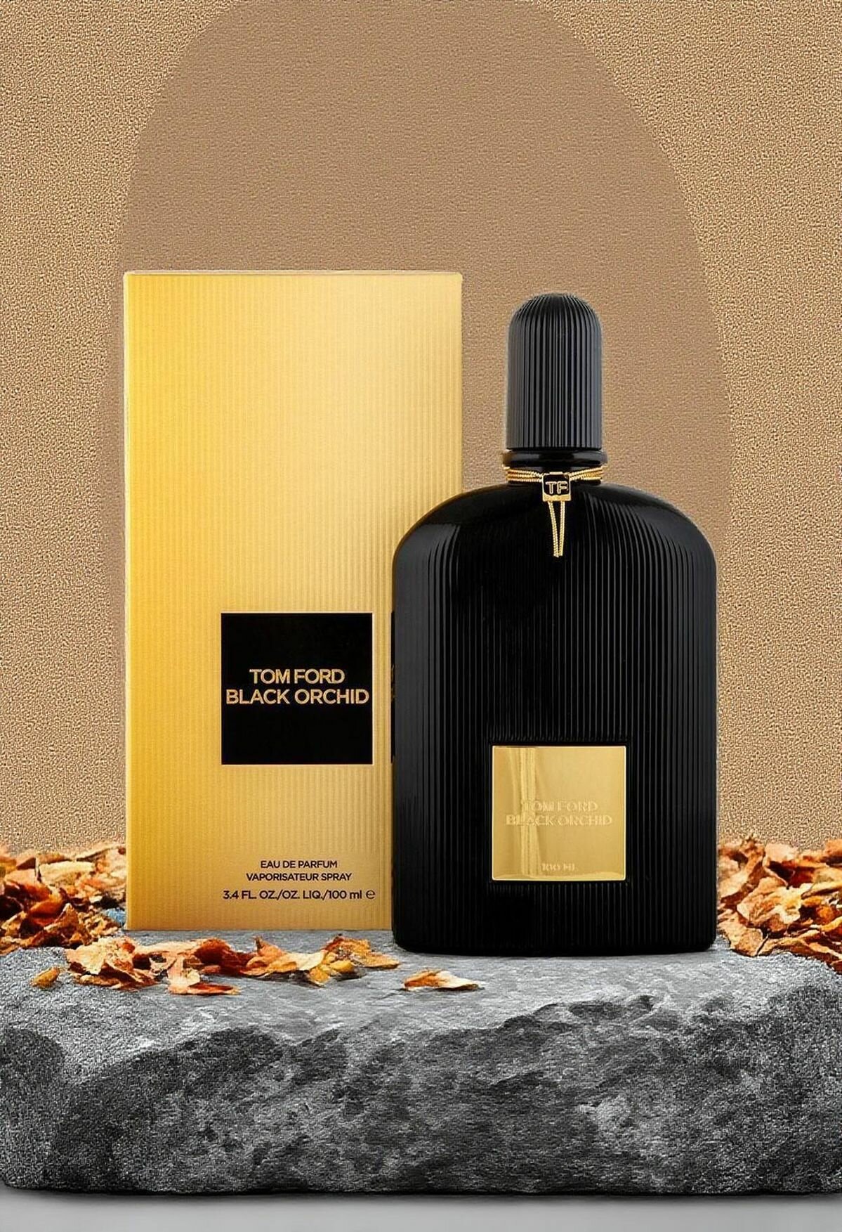 Парфюмерная вода Tom Ford Black Orchid 100мл, унисекс, восточные цветочные ноты, перезаполняемый флакон