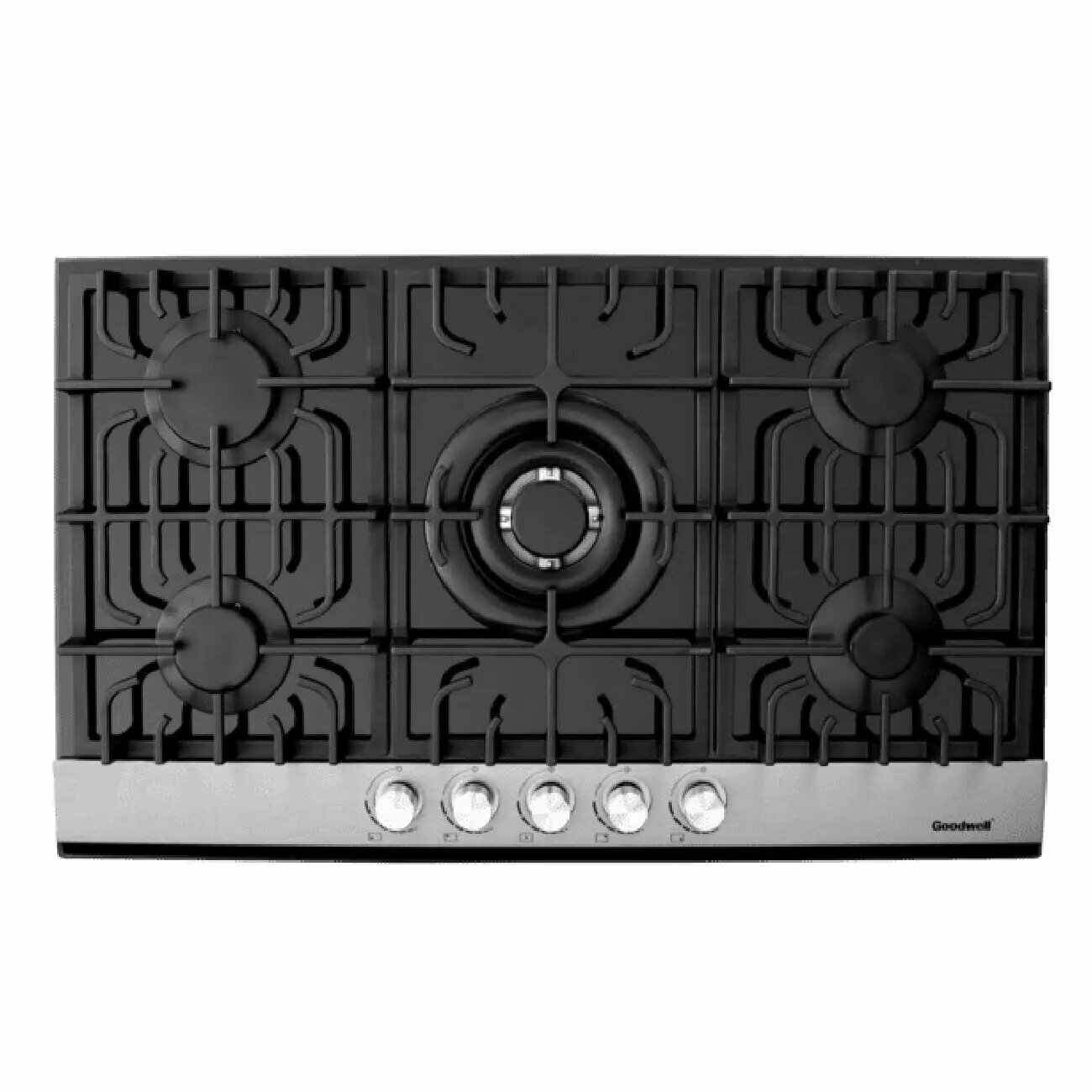 Варочная поверхность Goodwell 9562 BG, 5, Механический, 1 г, 11.6 кВт, Cпереди