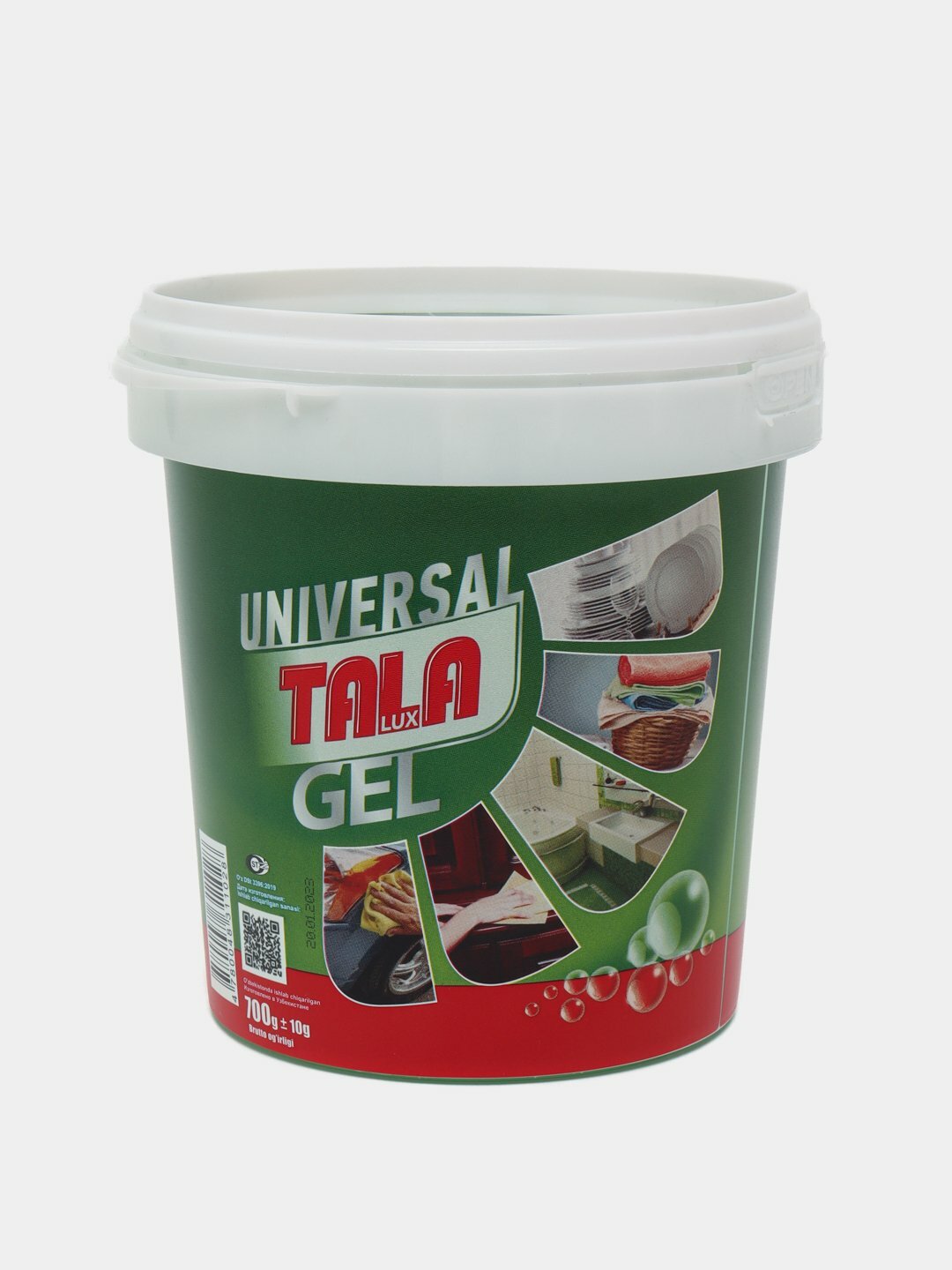 Гель для мытья посуды UNIVERSAL Tala Lux, 1000 г чистота и блеск в каждой капле