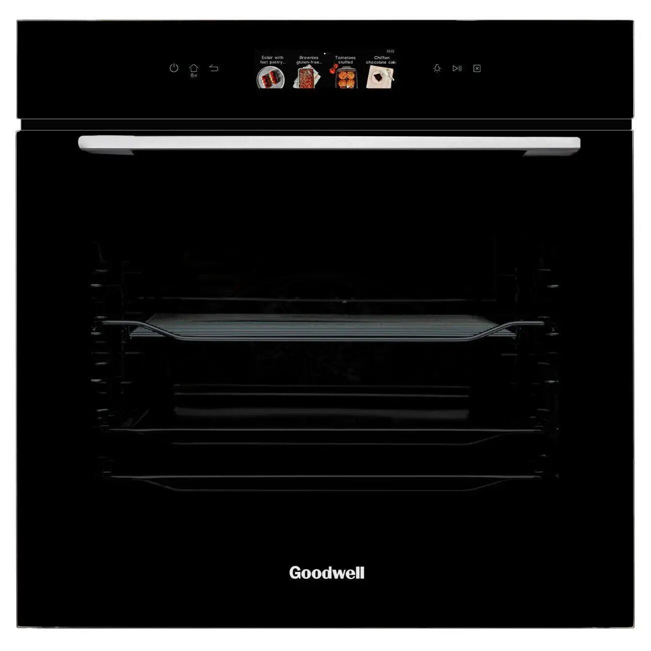 Духовой шкаф Goodwell 7216BG, Нет, Эмалированная, электронно-механическое, 2300 Вт, 35