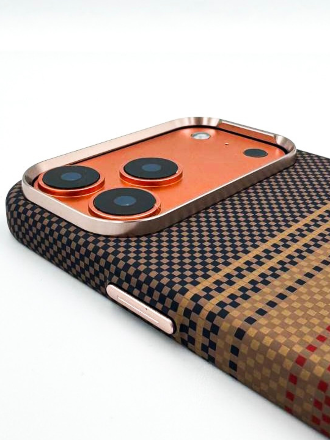 Чехол LUXO Life+"SUN SET", карбон, MagSafe, для iPhone 17 Pro Max — фото 1