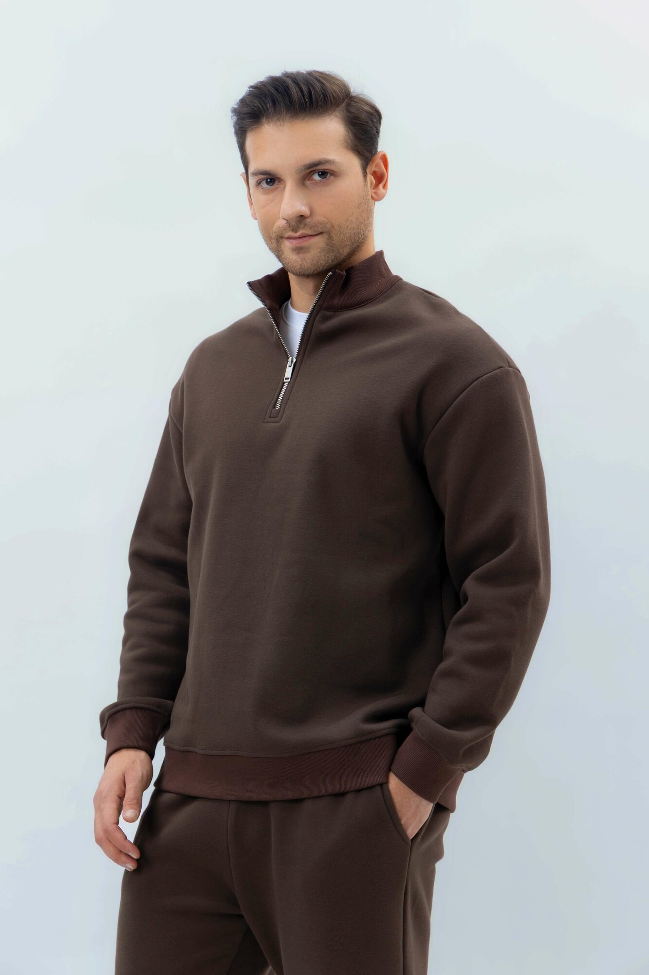 Толстовка TERRA PRO, размер M, , brown