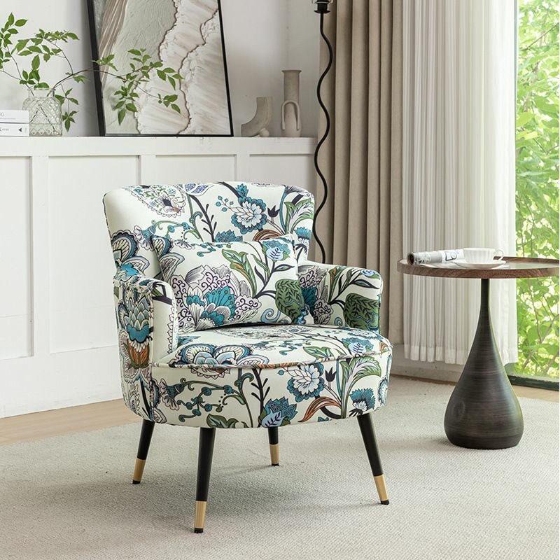 Ретро принт кресло