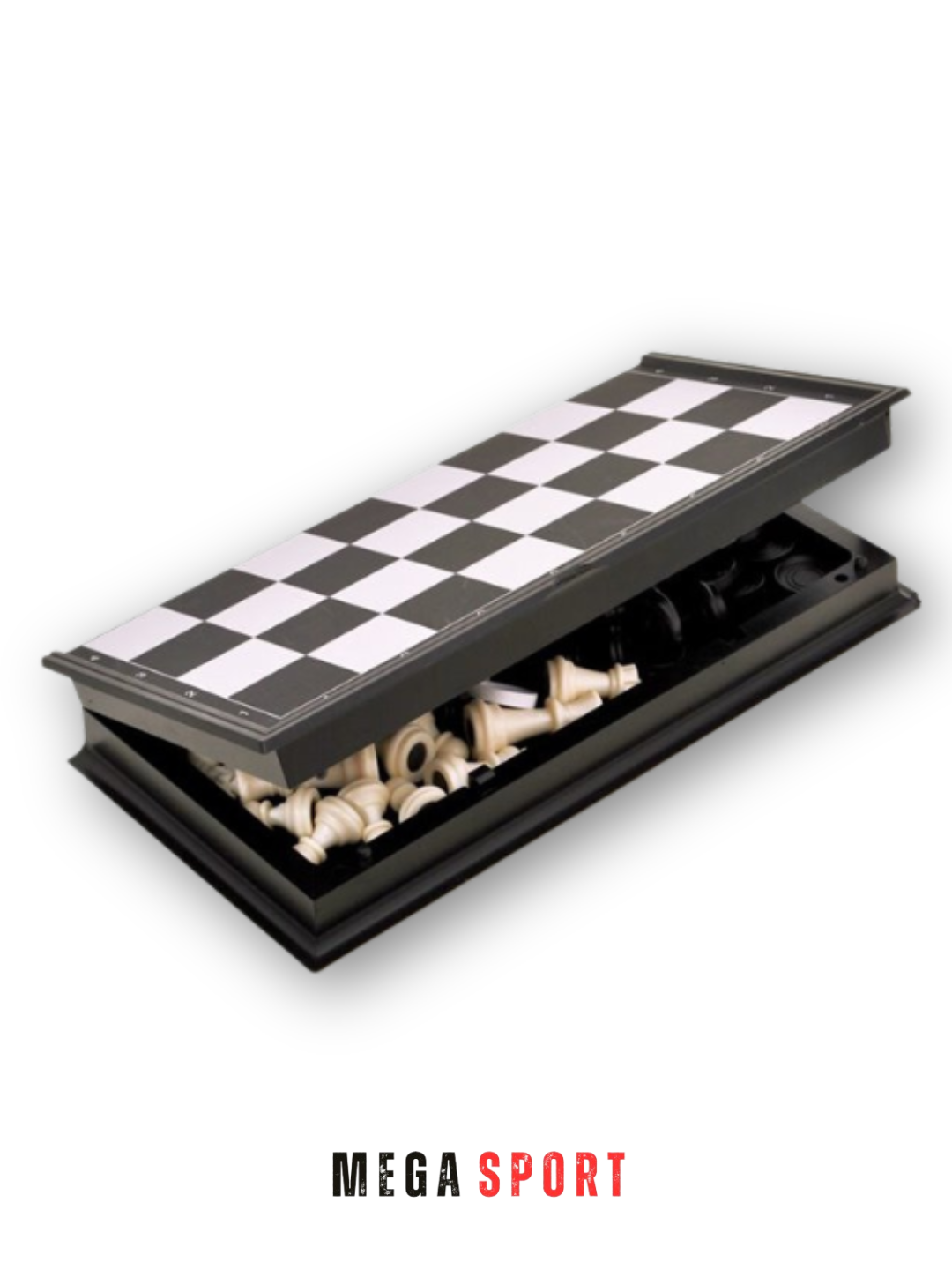 Шахматы и шашки — два классических настольных набора в одном 98-18 — фото 1