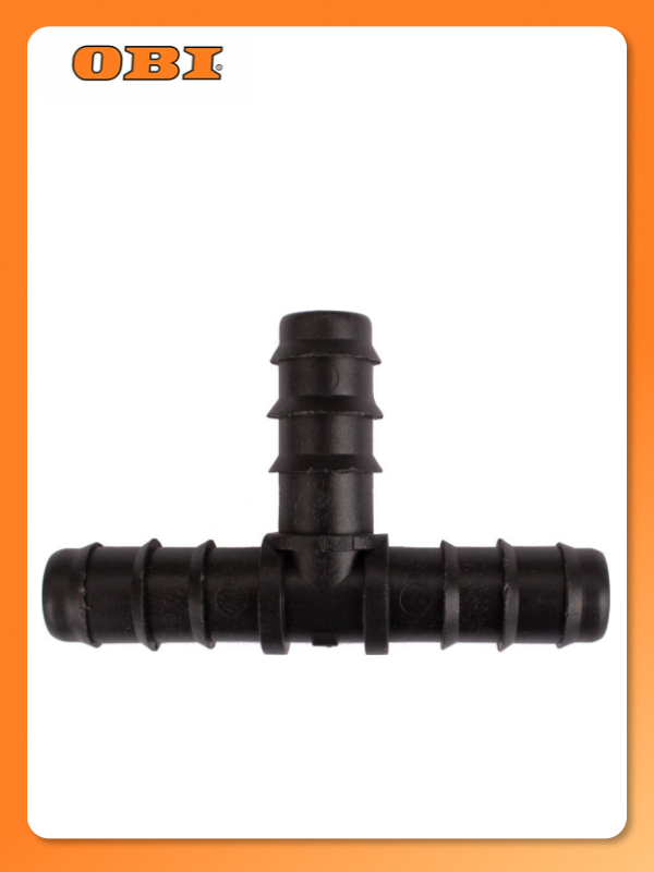 Тройник для шланга ECOTEC Aquarel 16 мм 4 шт