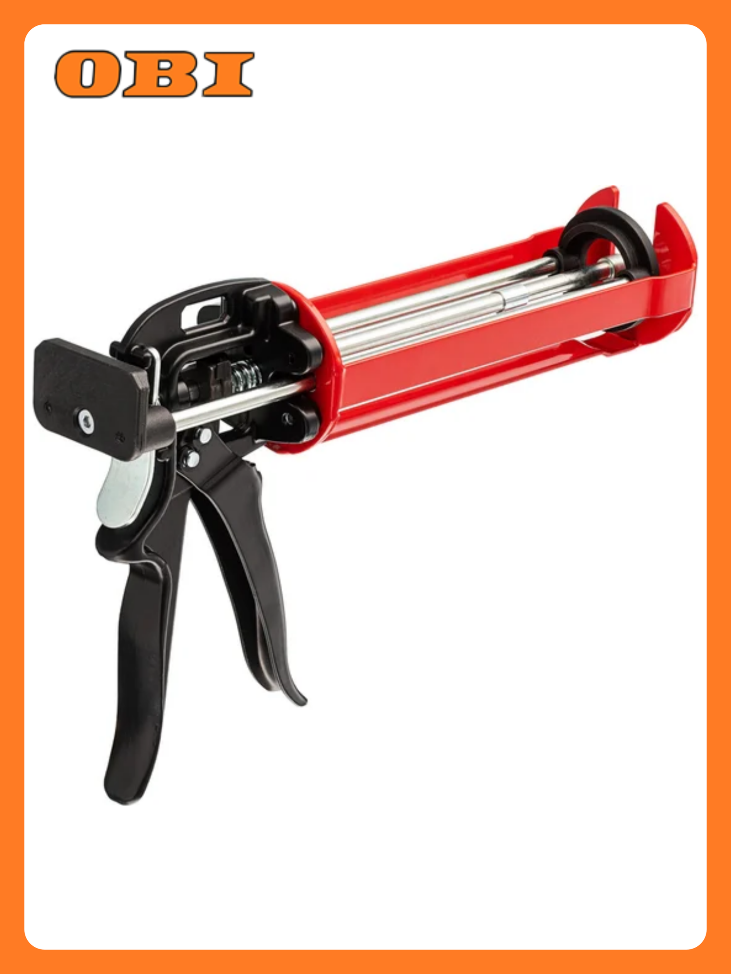 Пистолет для химического анкера Tech-KREP 400мл металлический красный