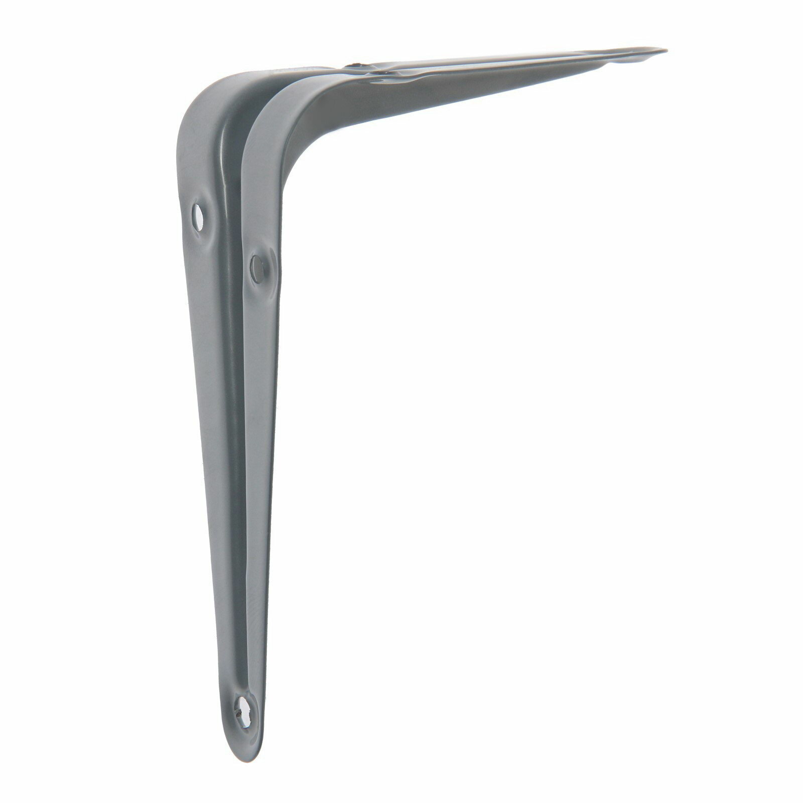 Кронштейн, 100х75х0.8 мм, металл, цвет хром, 1 шт, применение: для полок