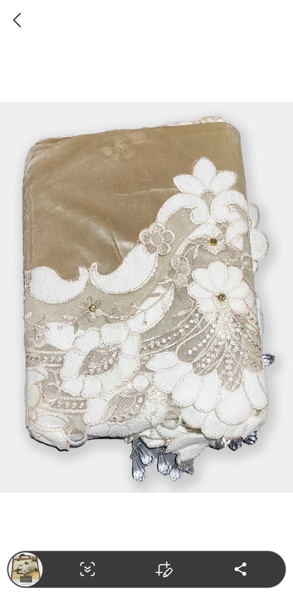 Скатерть велюровая — фото 1