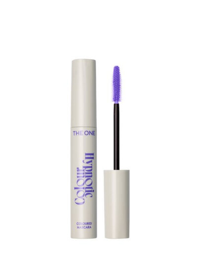 Цветная тушь фиолетовый с эффектом гипнотического взгляда THE ONE