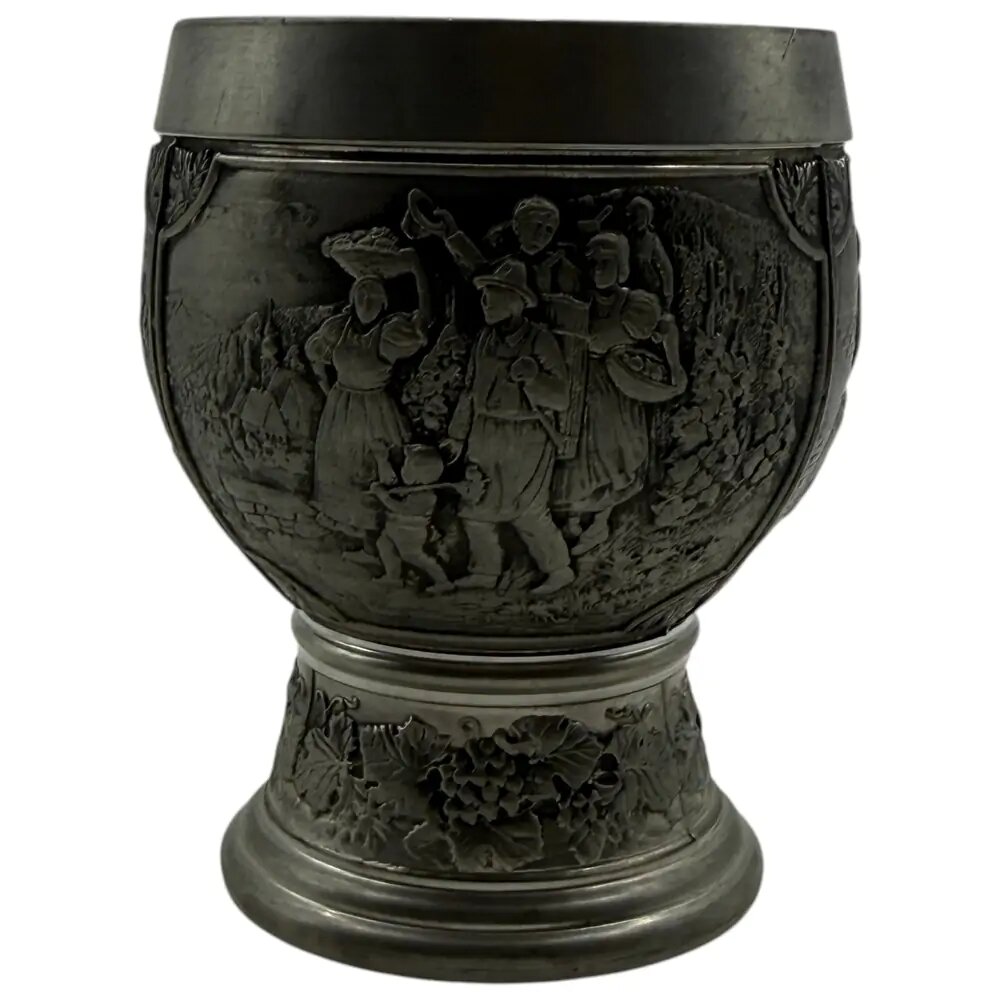 Кубок "Сюжет", 200 мл, олово, 1950-1960 гг, SKS, Artina, Германия