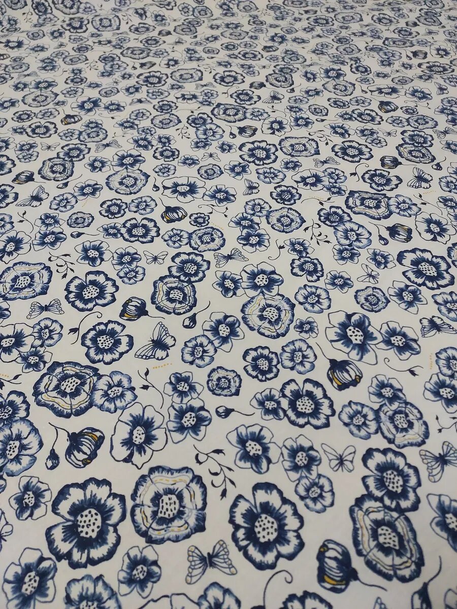 Комплект наволочек 50х70см (2 шт.) перкаль цветы — фото 1