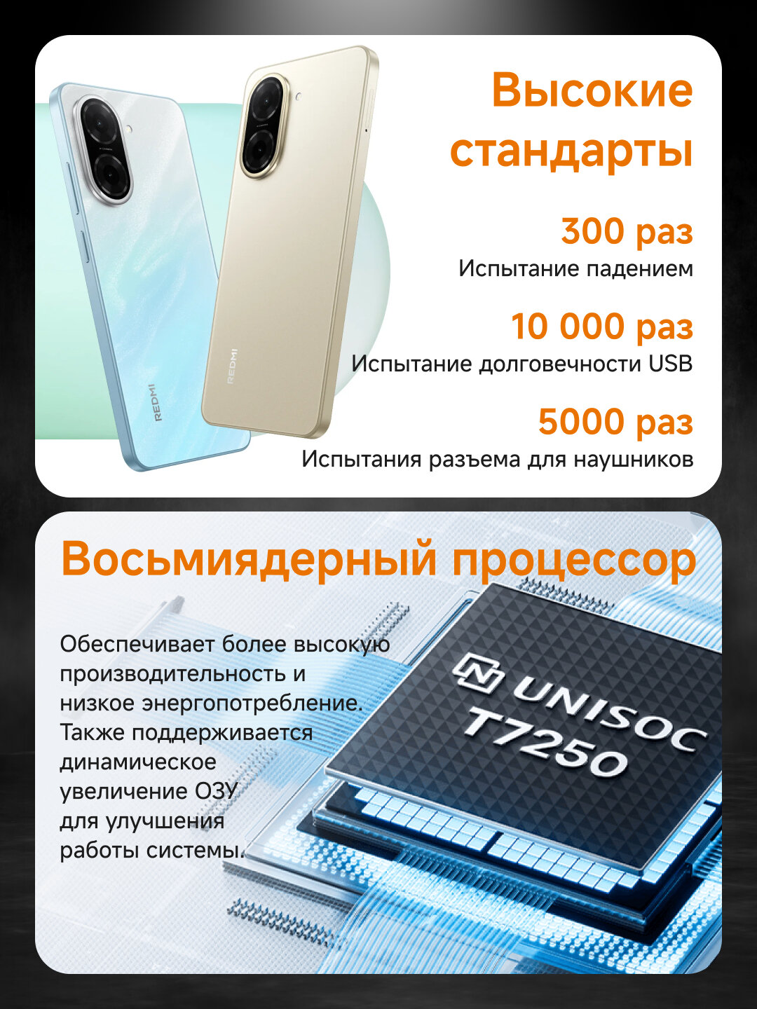 Смартфон Xiaomi Redmi A5 4/128GB, дисплей 6.88" IPS, 32mp камера, 5200 mAh — фото 1