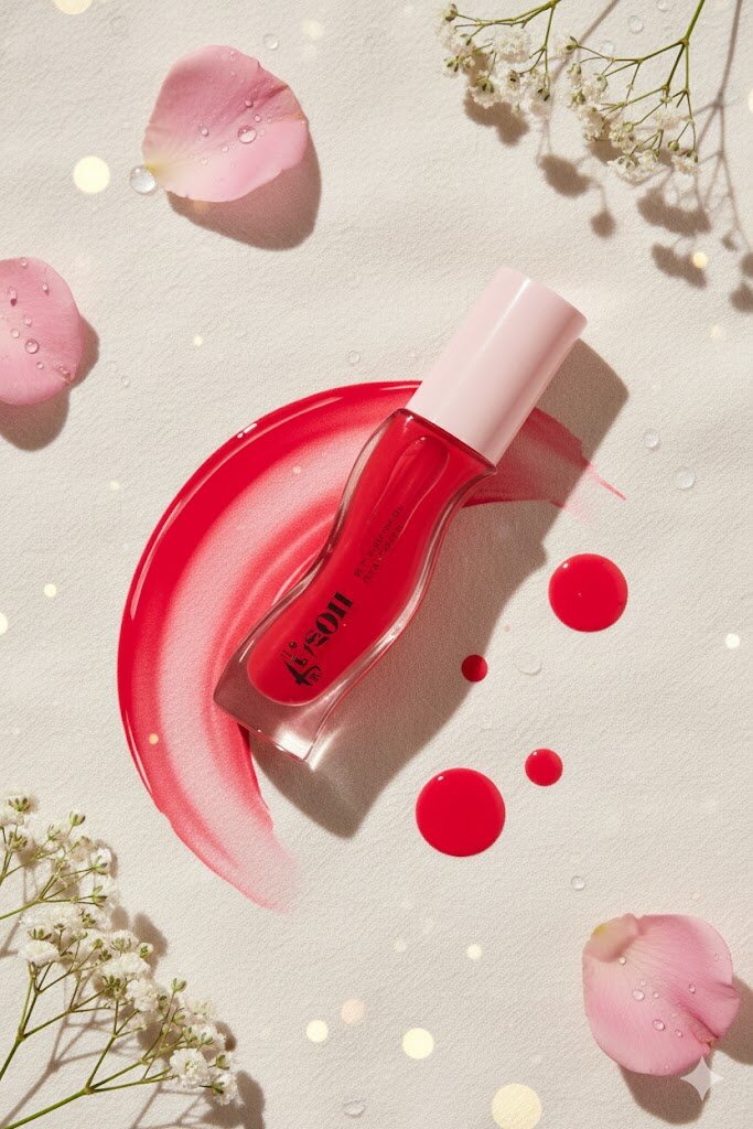 Бальзам для губ Gisou Honey Infused Lip Oil, увлажняет, придаёт сияние, для блестящих и мягких губ, 8 мл