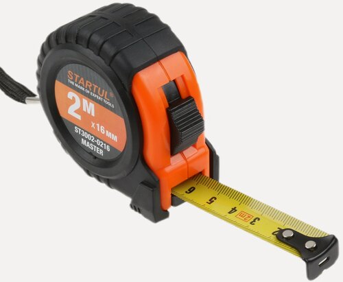 Изображение товара Рулетка измерительная STARTUL Master ST3002-0216, длина 2 м, ширина 16 мм