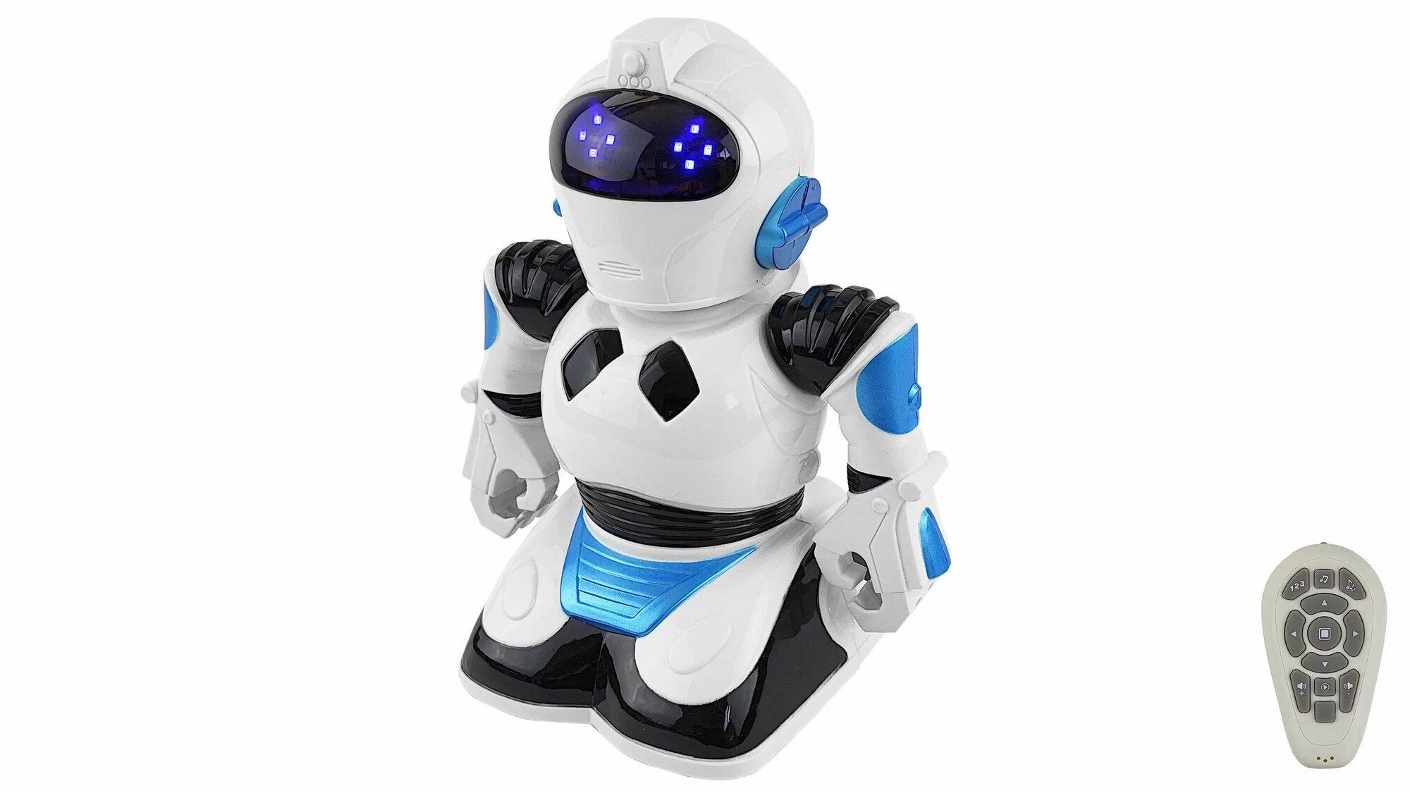 Радиоуправляемый интерактивный робот Jia Qi "Robokid" TT338, от батареек, ходит/ездит/танцует/реагирует