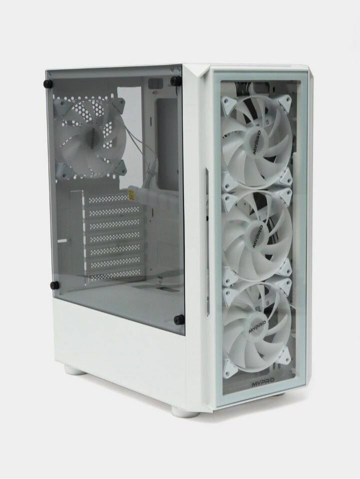 Игровой компьютерный корпус Xtech RGB, белый
