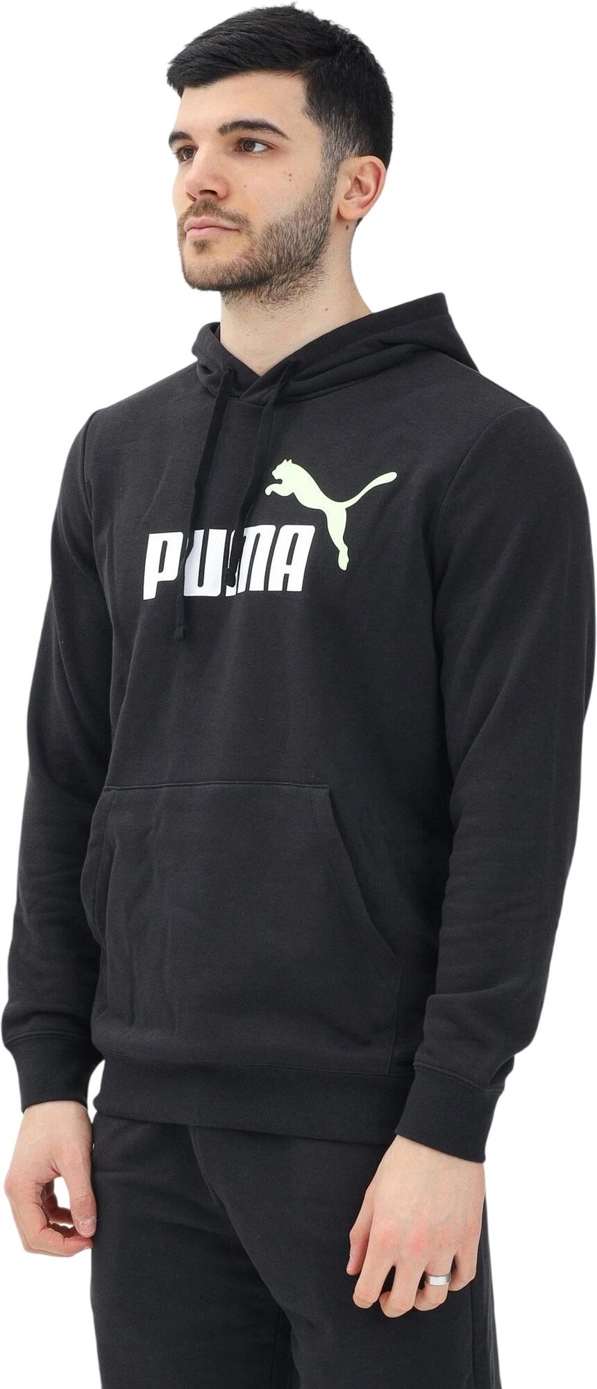 Худи PUMA ESS 2 COLOR No. 1 Logo, размер 2XL, , черный 2 — фото 1