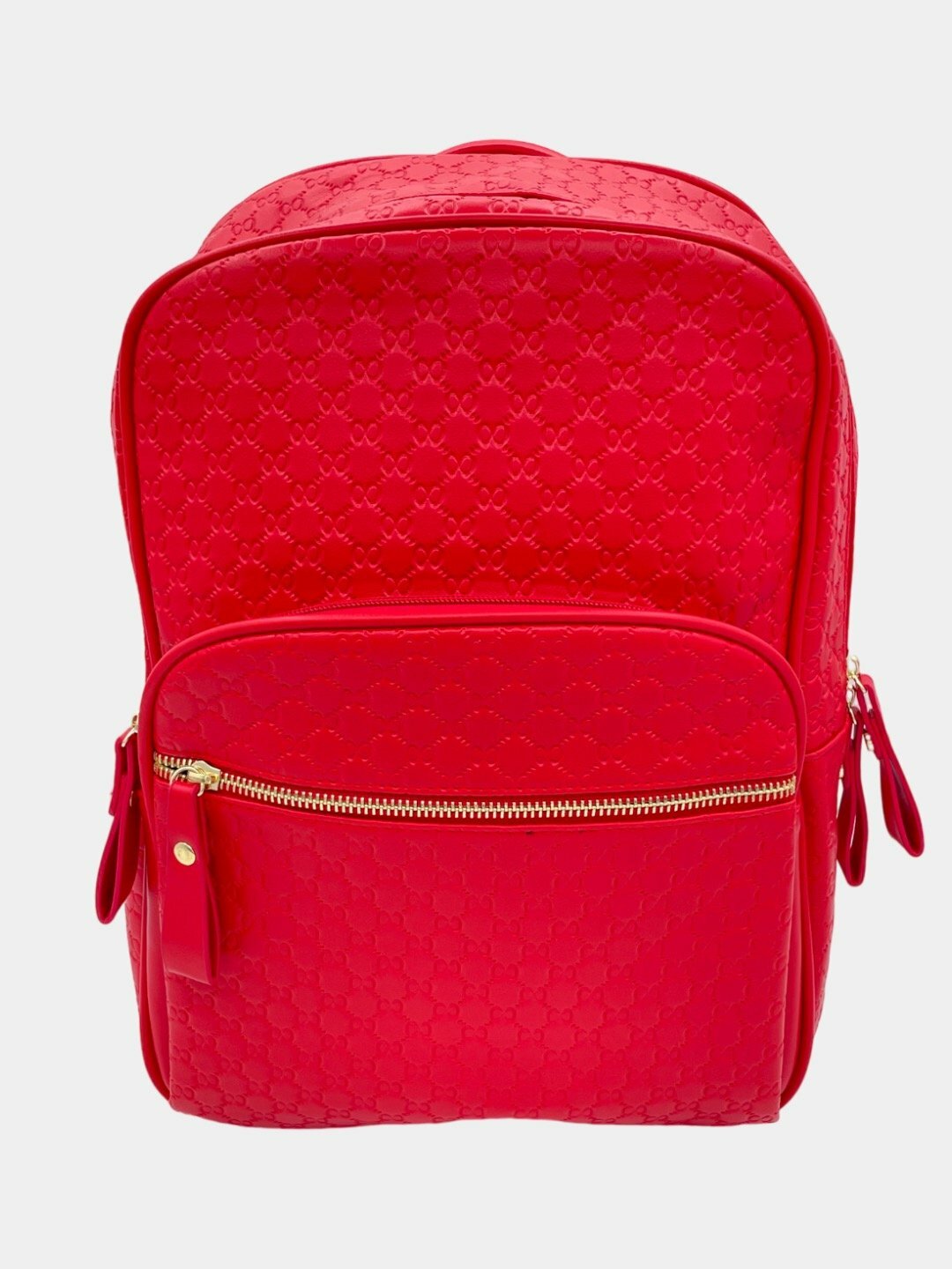 Чехол  G-Embossed PU Leather Backpack, фактура гладкая, красный