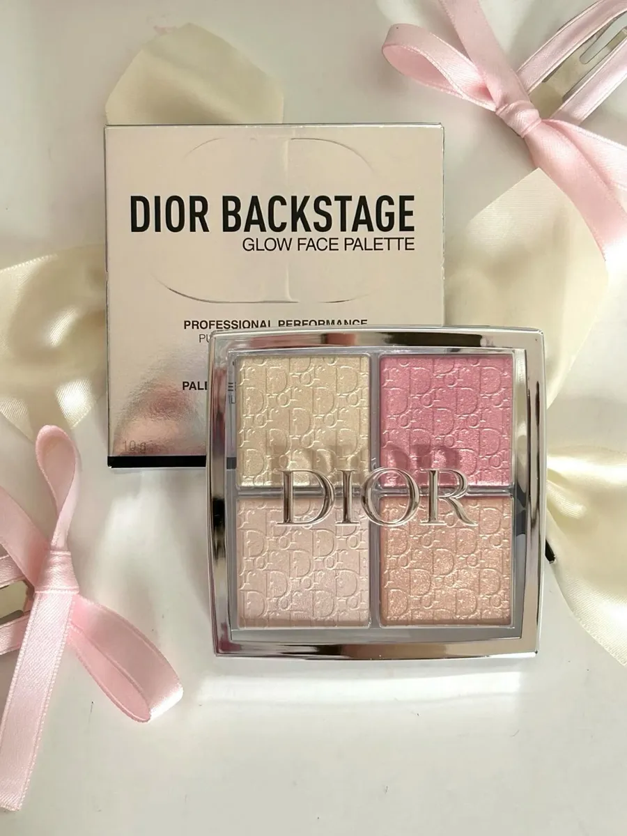, Dior Хайлайтер Dior backstage палетка оригинал оттенок 001, 002, 003, 004