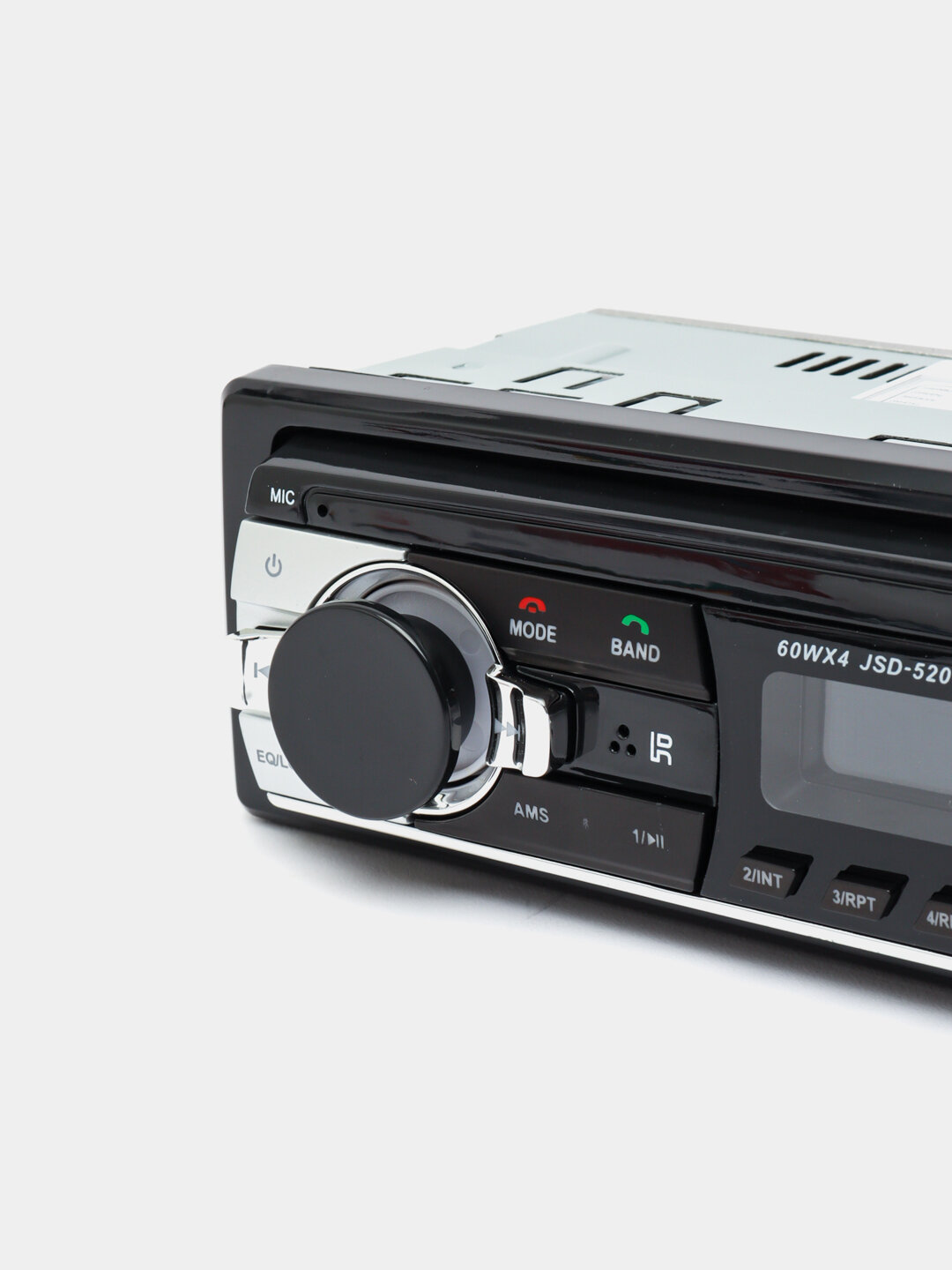 Автомагнитола, 1DIN, с Bluetooth, FM/AM тюнером, с USB, AUX, TF, RGB подсветка — фото 1