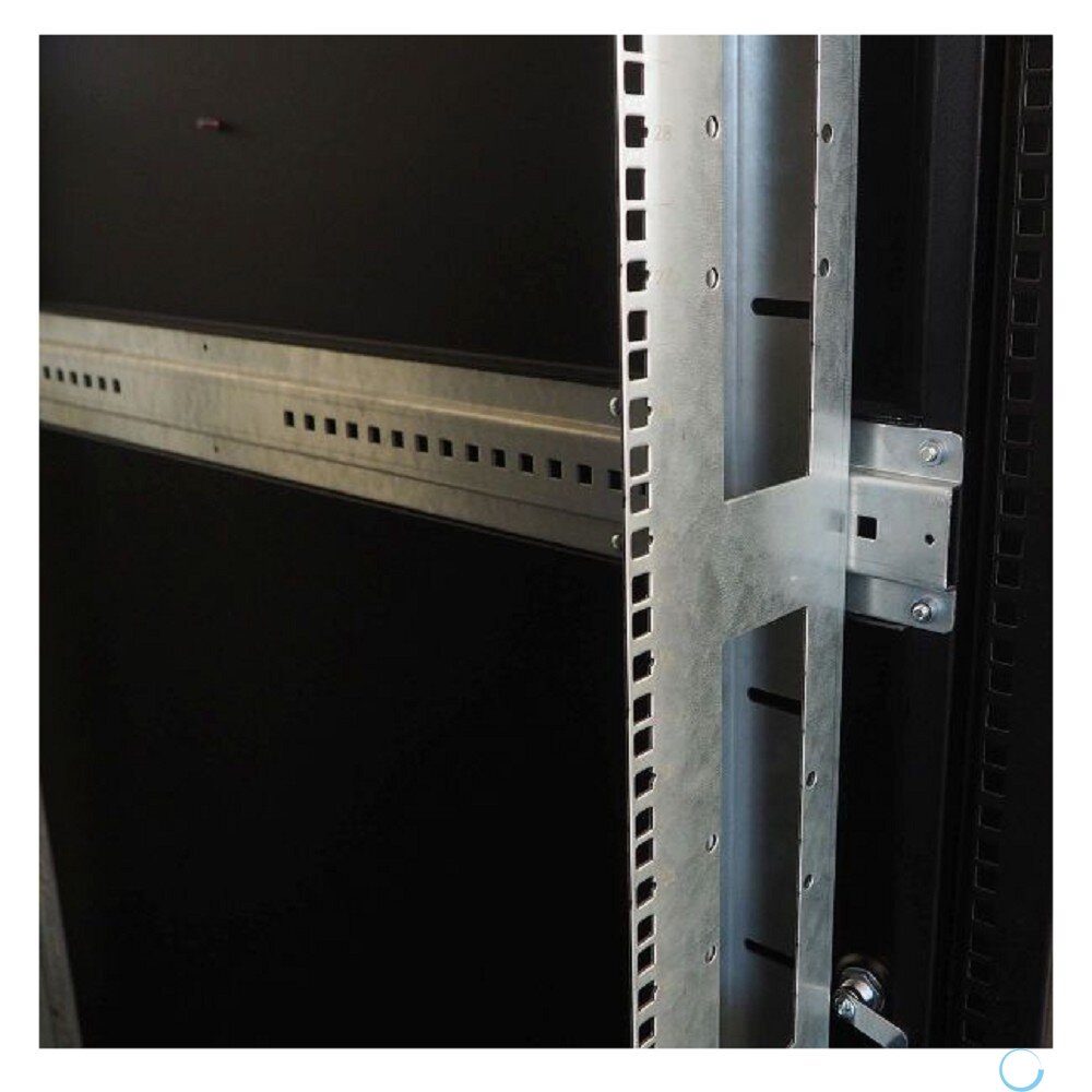 Шкаф напольный 19", 42U ЦМО дверь перфорированная 2 шт. - фото №2