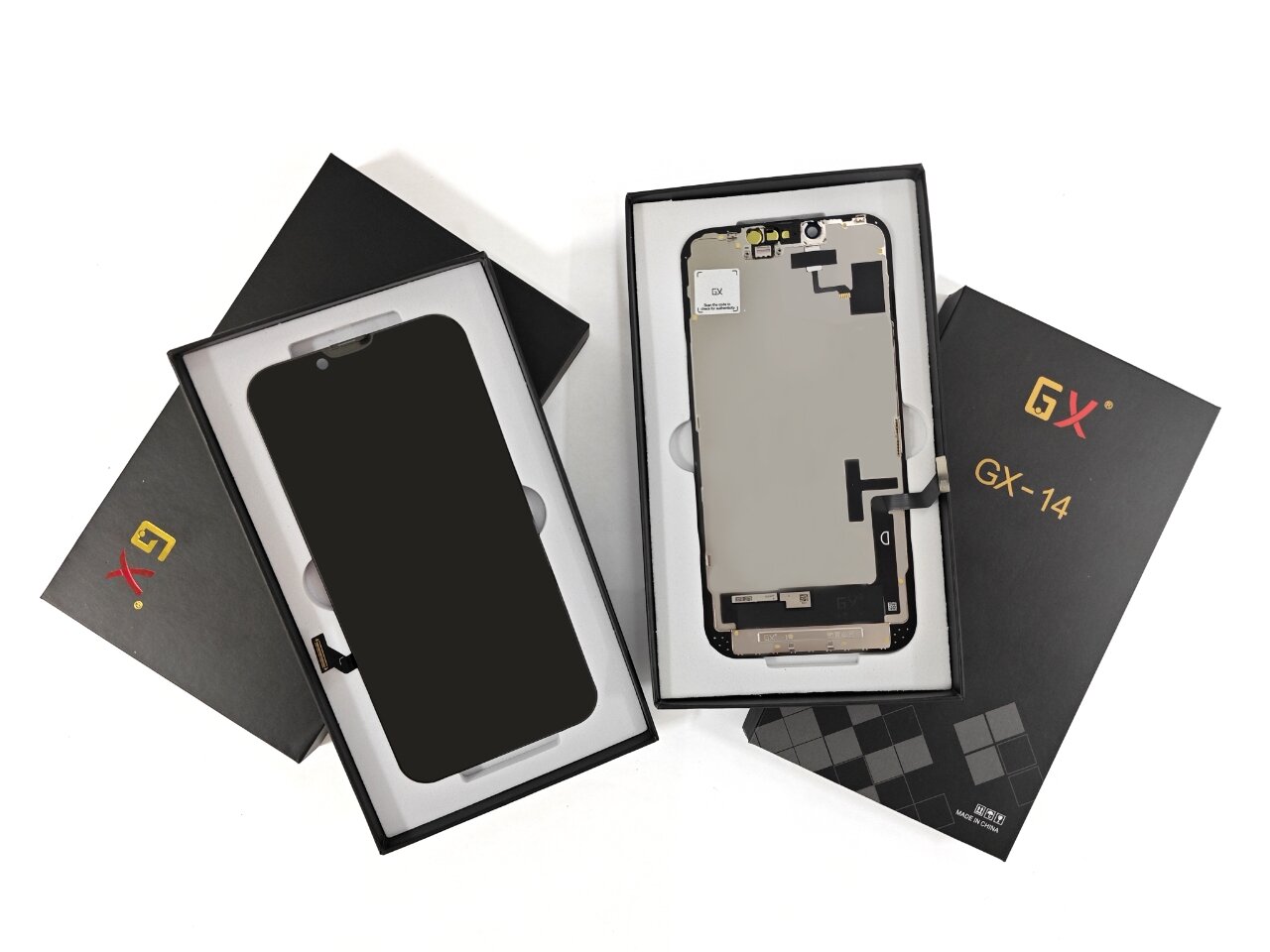 Дисплей GX OLED для iPhone 14 (экран, тачскрин, модуль в сборе)Black
