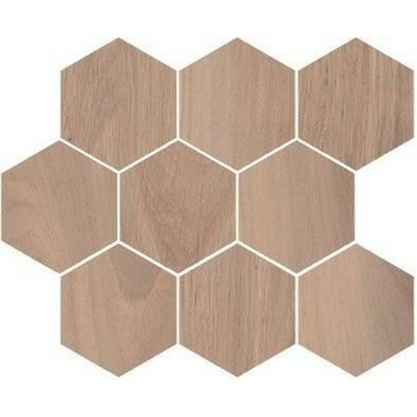Плитка из керамогранита Kerama Marazzi SG1000N Монруж капучино светлый 12x10.4x0.7 см (цена за 0673 кв. м)