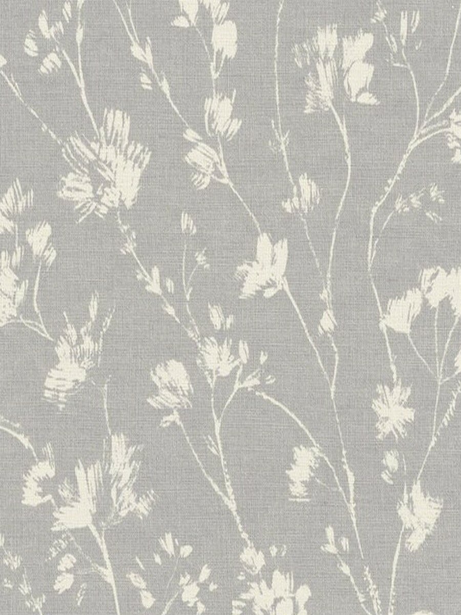 Обои Rasch Country Charme 0.53 x 10.05 463828 на флизелиновой основе цвет серый моющиеся