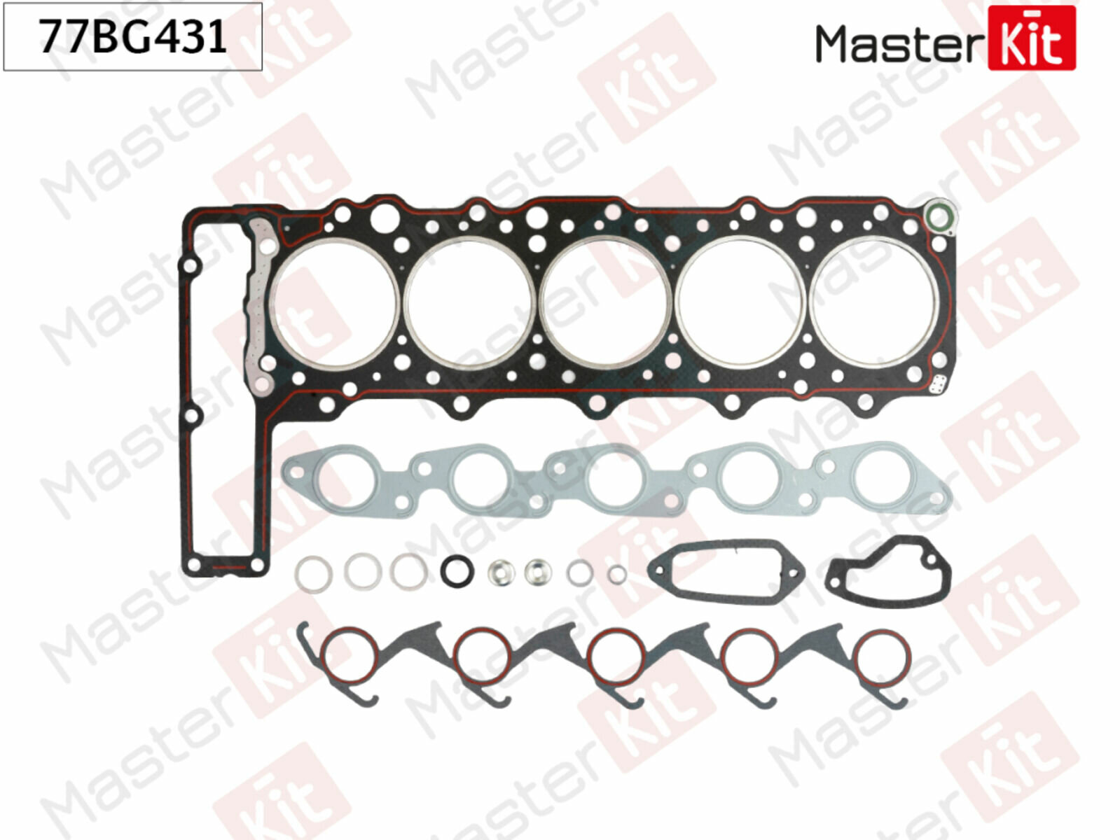 Комплект Прокладок Гбц Mb 190 (W201) Om 602.911(Masterkit 77Bg431)