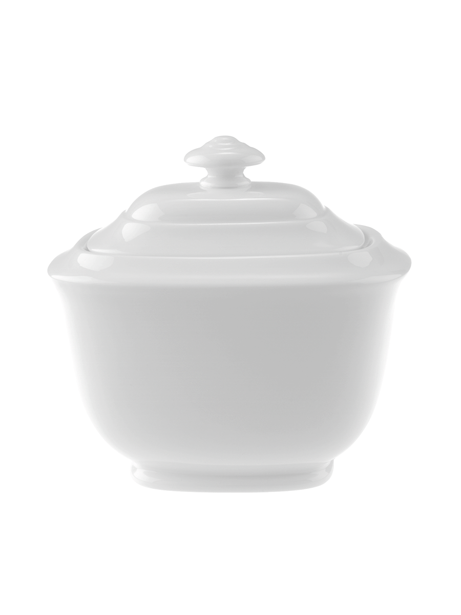 Сахарница с крышкой, 240 мл, Royal, Villeroy & Boch, Костяной Фарфор — фото 1