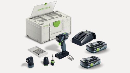 Изображение товара Аккумуляторная дрель-шуруповёрт FESTOOL TXS 18 C 3,0-Set