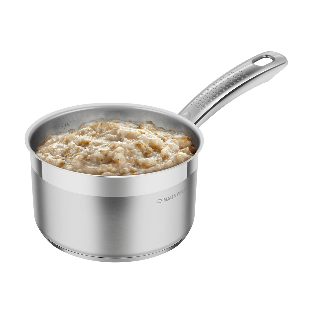 Изображение Ковш MAUNFELD GERDA MSP18S07, из нержавеющей стали, 1.8 л, 16 см