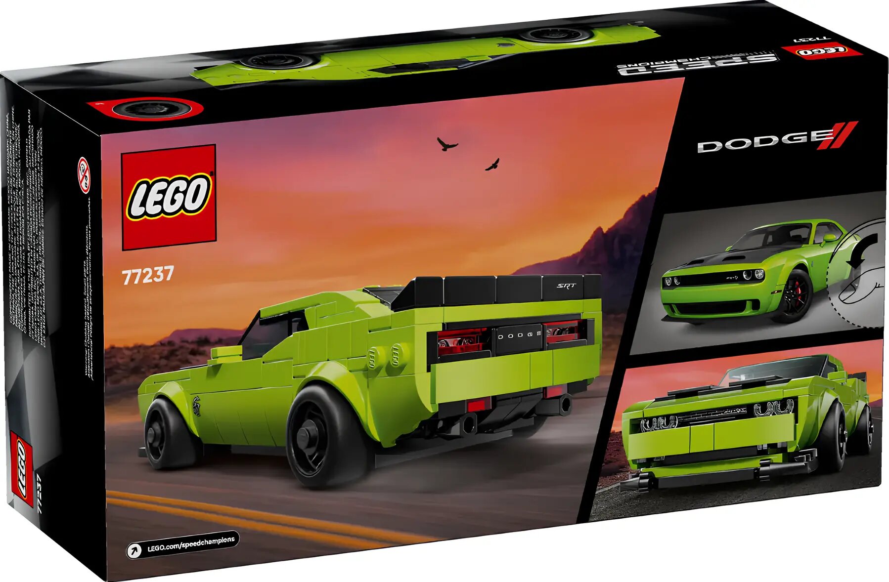 Конструктор LEGO Speed Champions 77237 Dodge Challenger SRT Hellcat — фото 1