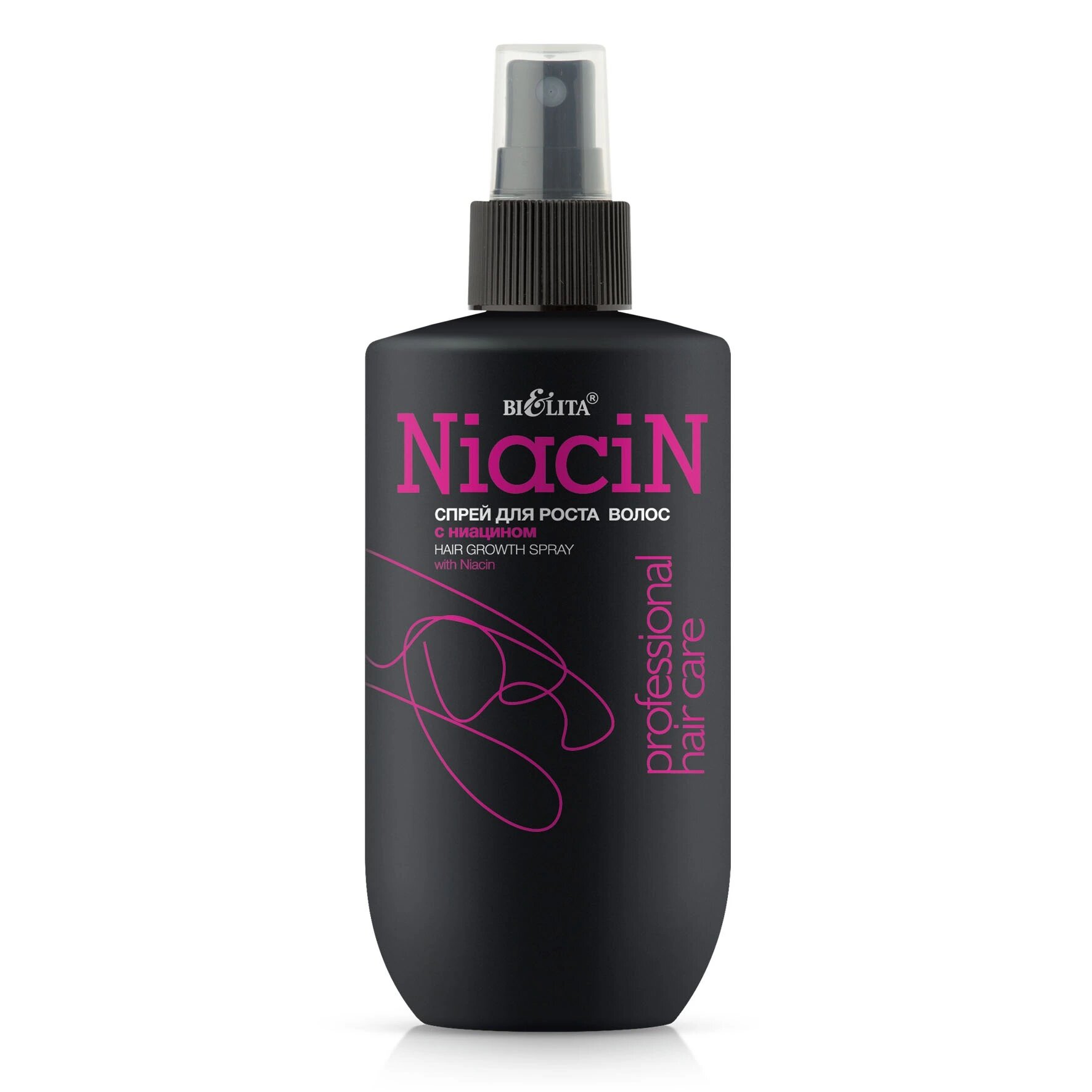 Спрей для волос PRO Hair Care, рост волос с ниацином, 300 мл, Белита
