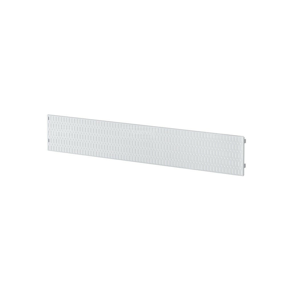 Перфорированная панель Larvij L99G94WH, для хранения, металл, 89х15 см