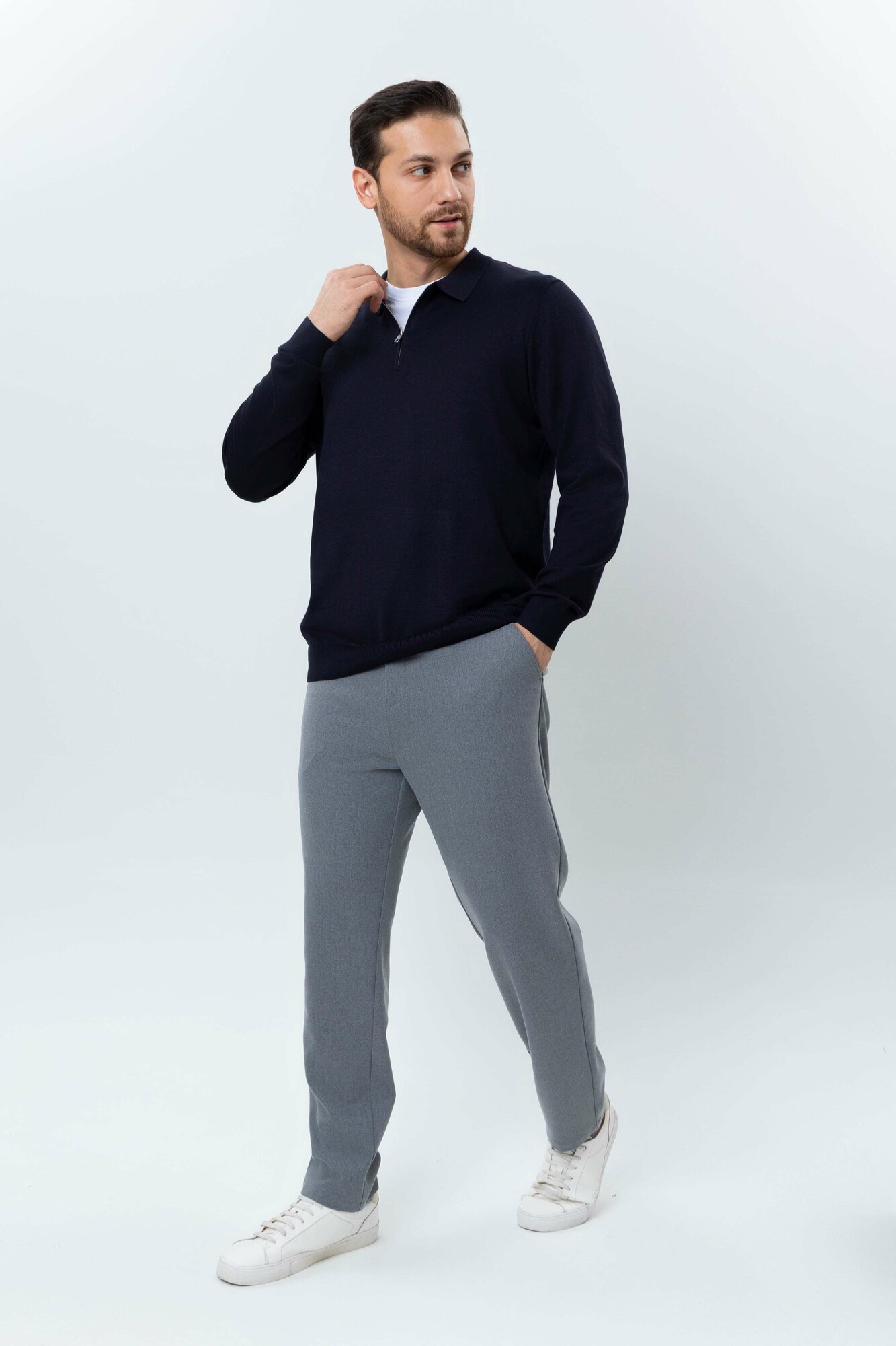 Джемпер TERRA PRO, размер S, navy — фото 1