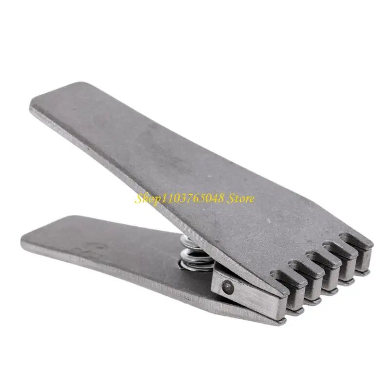 Компактные летающие зажимы пружинного действия для машины для натягивания струн для бадминтона легкий аксессуар для крепления струн