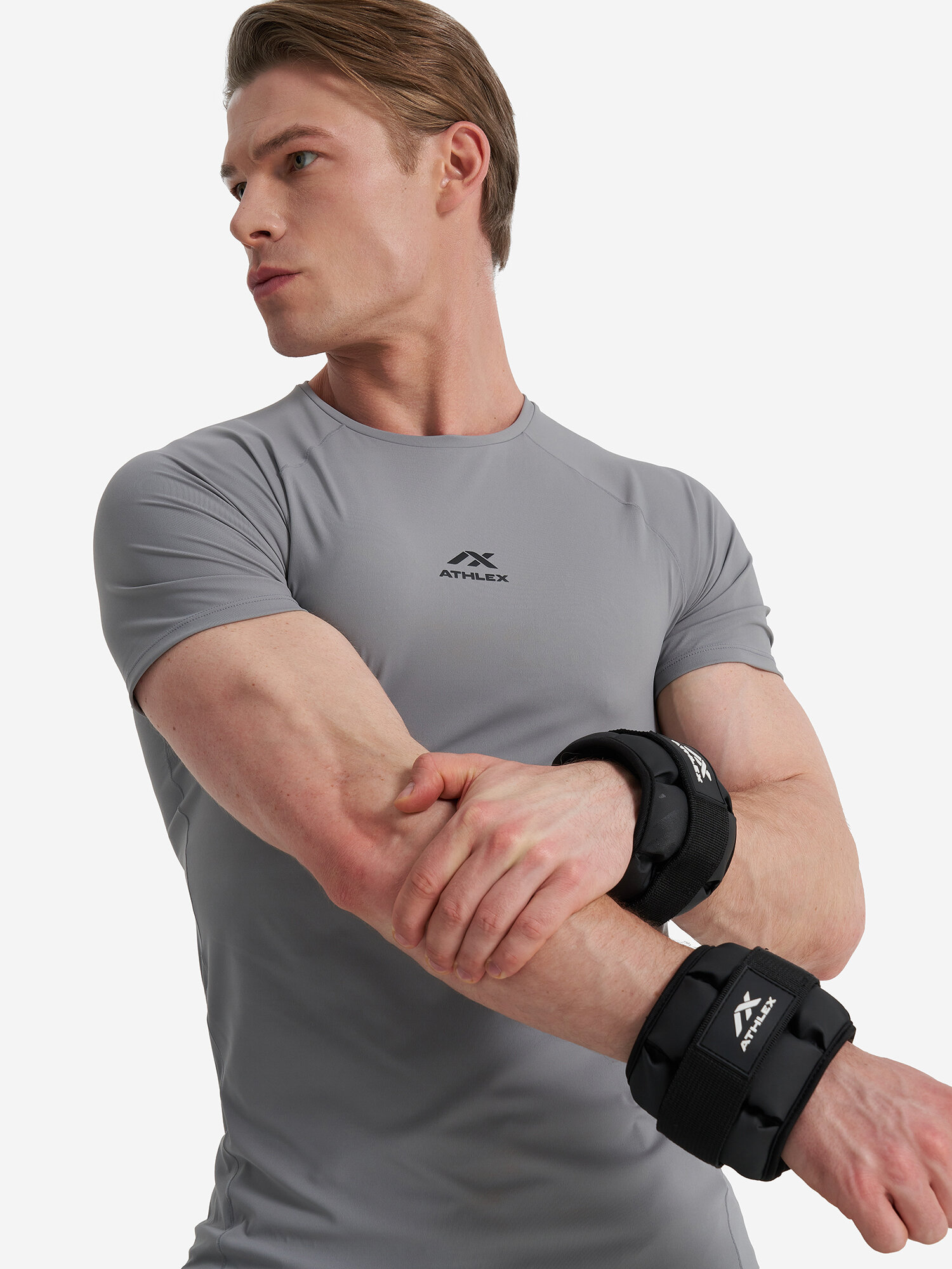 Футболка ATHLEX, размер 50, графитовый
