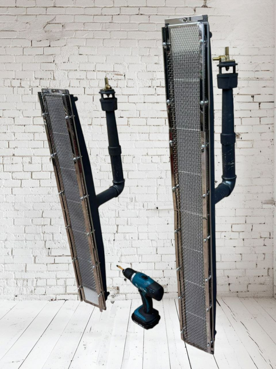 Каталитическая инфракрасная газовая горелка промышленная HD362 - 125 кВт