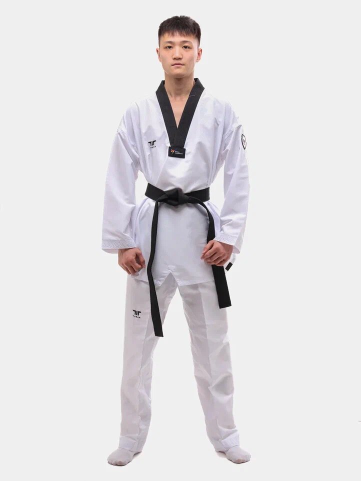 Кимоно для тхэквондо Tusah Sparring uniform, сертификат WT, размер 120/140/200/180/130/170/160/150/190, white