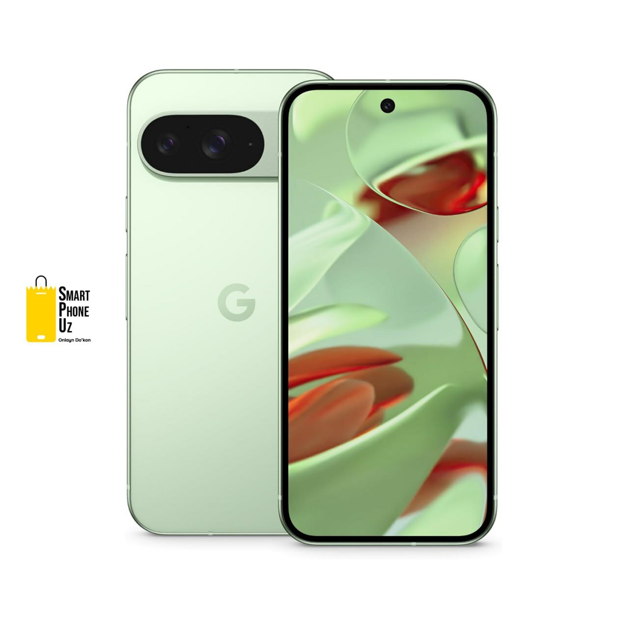 Смартфон Google Pixel 9, зелёный, США, Android, NFC, Wi-Fi, Bluetooth, 6,3", 12ГБ, 128ГБ