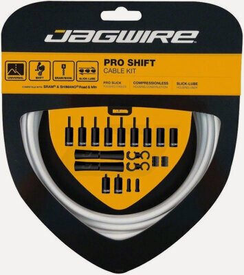 Изображение товара Набор рубашек и тросиков переключения Jagwire Pro Shift Kit 2X White (PCK503)