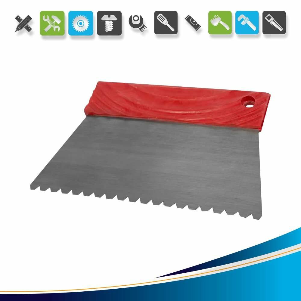 Шпатель В3 200 мм для укладки паркета и массивной доски