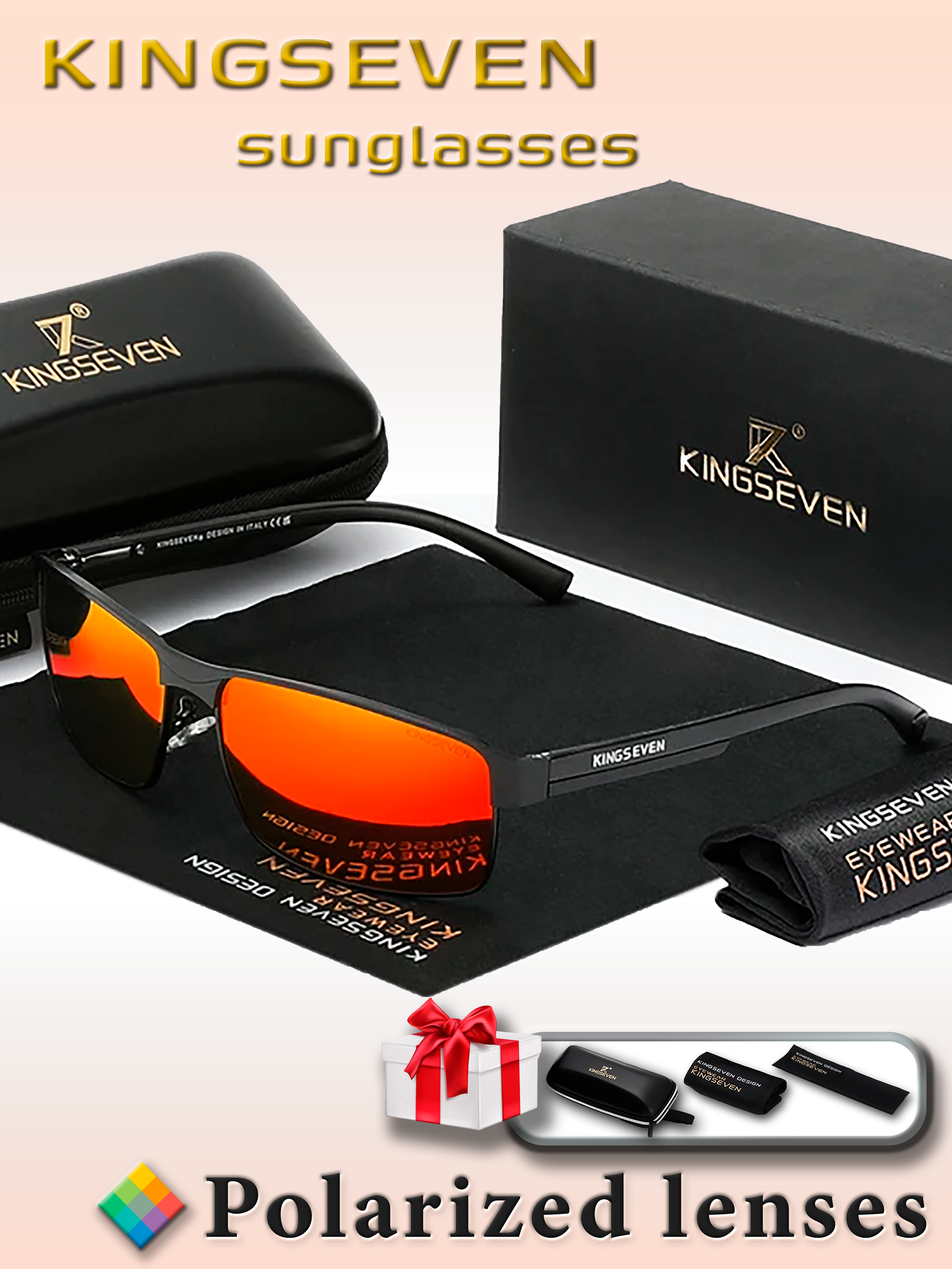 Солнцезащитные очки KINGSEVEN 