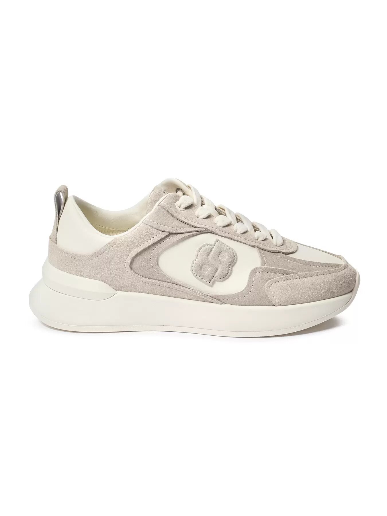 Кроссовки BOSS, размер 39, молочный/бежевый