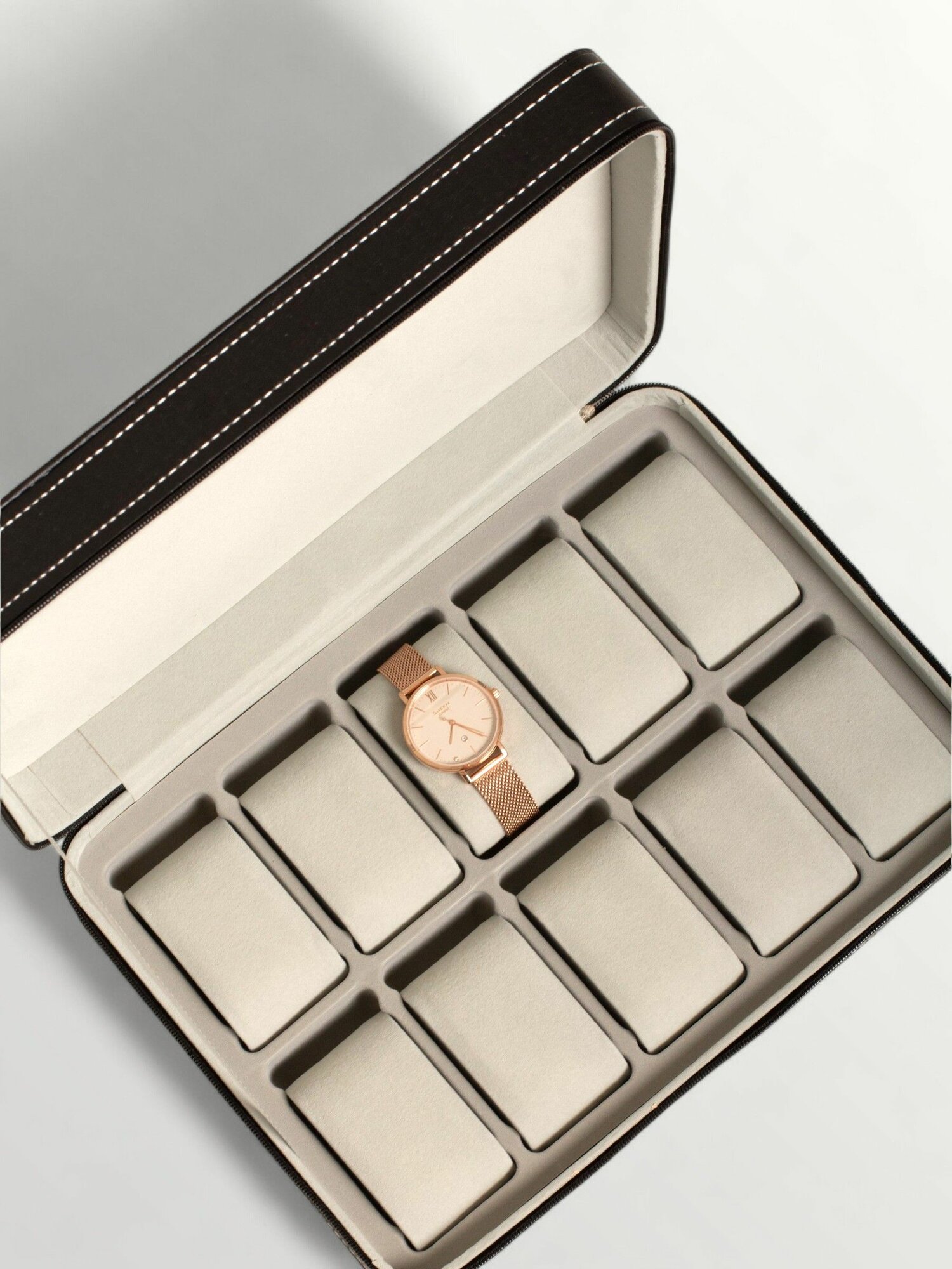 Шкатулка , черный, серый — фото 1