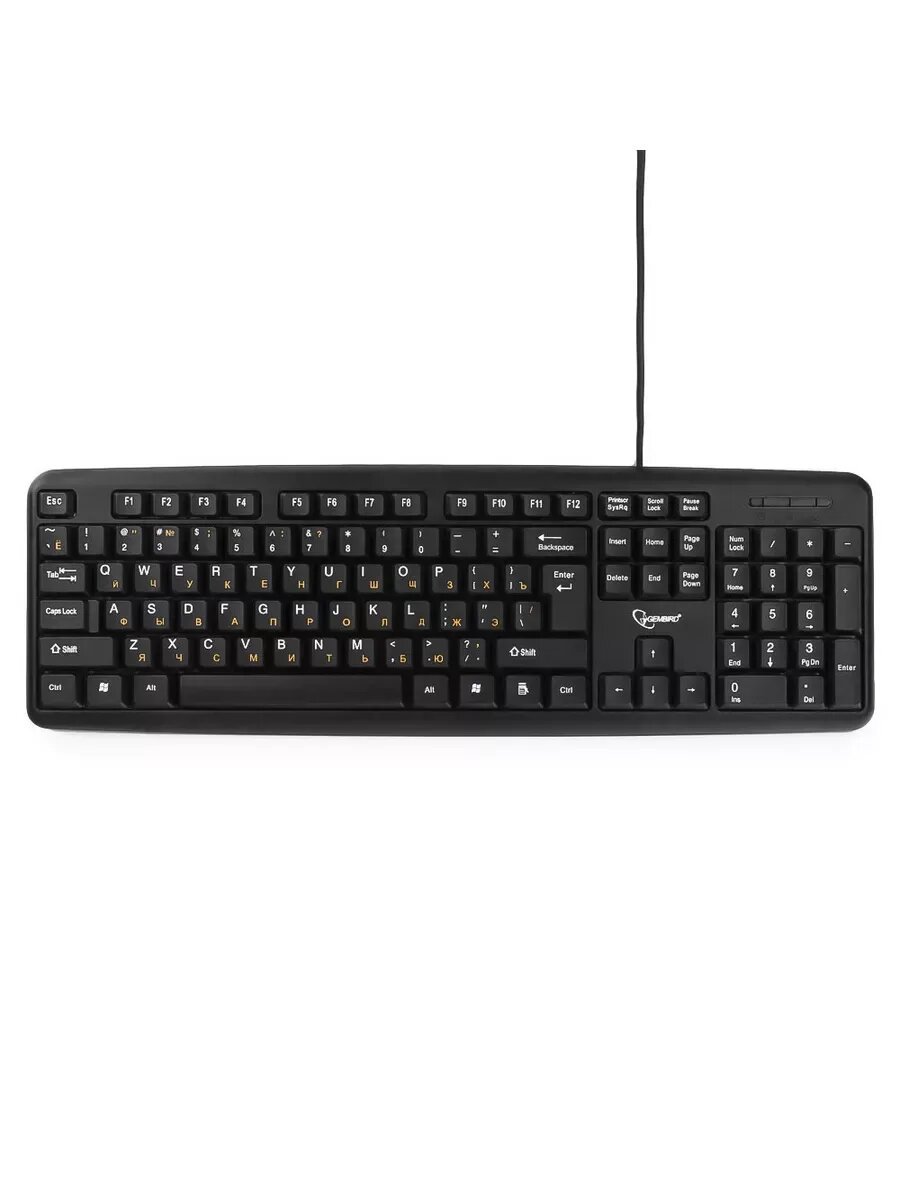 Проводная клавиатура KB-8320U-BL — фото 1